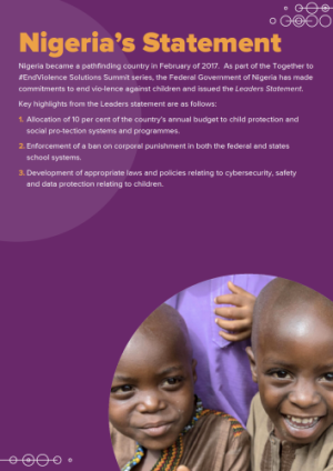 Together to End Violence Leaders Statement